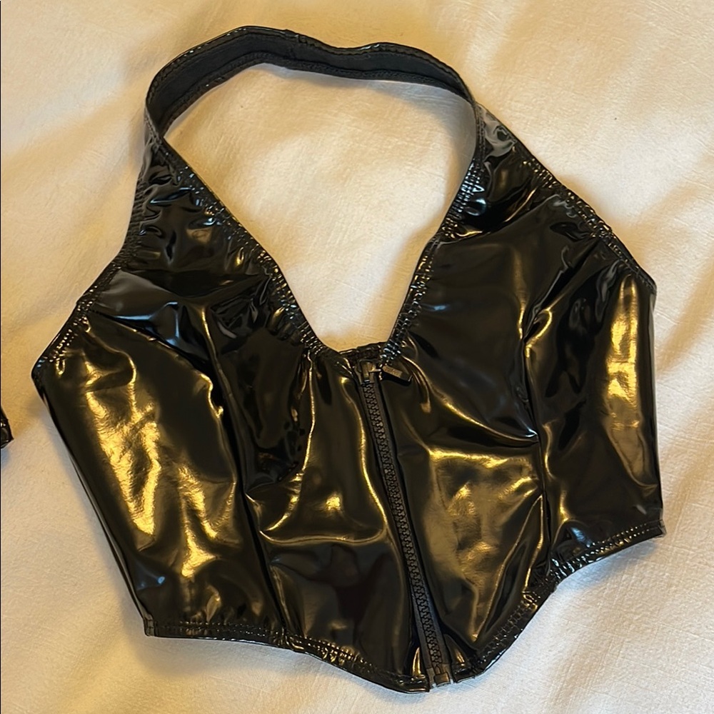 Badinka “dominatrix” halter top